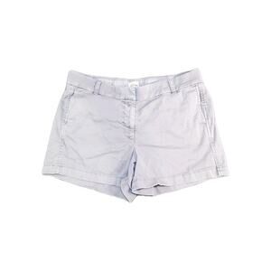J. Crew Women's Size 12 Stretch Chino Shorts Gray H5806 Beach Resort C28-55